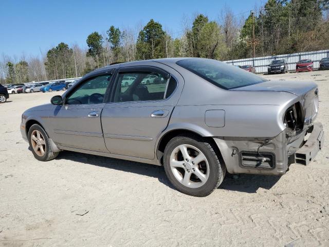 JN1CA31A01T110908 - 2001 NISSAN MAXIMA GXE SILVER photo 2