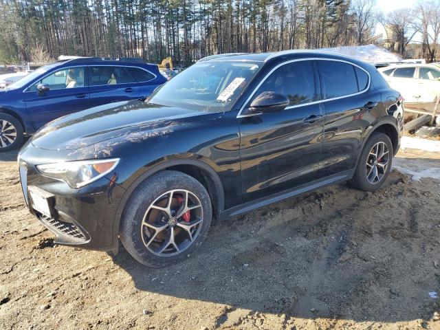 ZASPAKBN2K7C52737 - 2019 ALFA ROMEO STELVIO TI Սև լուսանկար 1