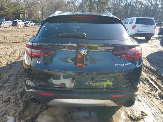 ZASPAKBN2K7C52737 - 2019 ALFA ROMEO STELVIO TI Սև լուսանկար 6
