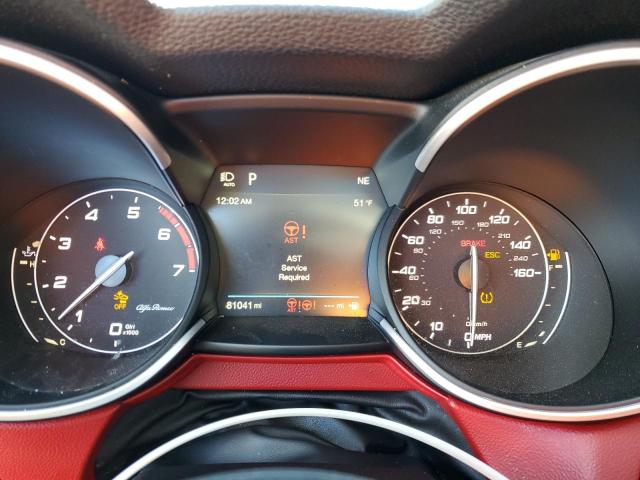 ZASPAKBN2K7C52737 - 2019 ALFA ROMEO STELVIO TI Սև լուսանկար 9
