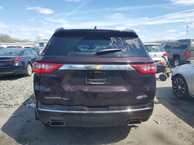 1GNEVNKW4MJ219072 - 2021 CHEVROLET TRAVERSE HIGH COUNTRY BLACK photo 6