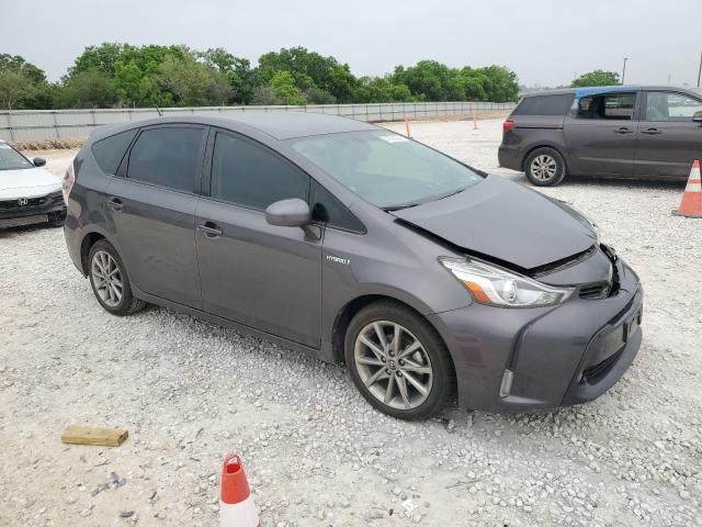 JTDZN3EU8HJ073175 - 2017 TOYOTA PRIUS V GRAY photo 4