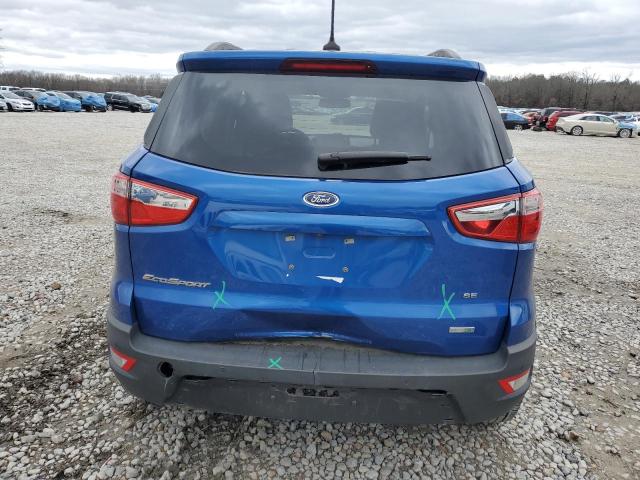 MAJ3S2GE0LC337586 - 2020 FORD ECOSPORT SE 蓝色 照片 6