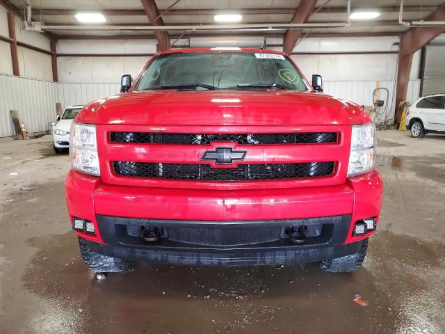 3GCEK13M87G546250 - 2007 CHEVROLET SILVERADO K1500 CREW CAB RED photo 5