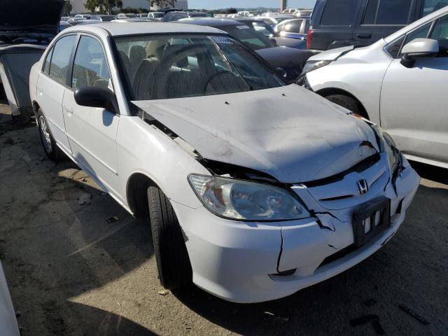 2HGES16534H609126 - 2004 HONDA CIVIC LX WHITE photo 4