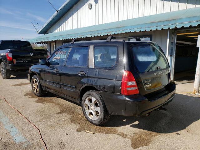 JF1SG65644H749093 - 2004 SUBARU FORESTER 2.5XS BLACK photo 2