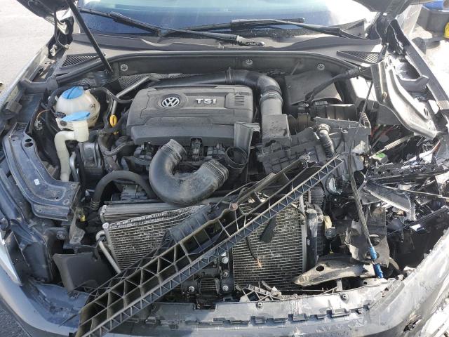 1VWDT7A35HC003705 - 2017 VOLKSWAGEN PASSAT R-LINE შავი ფოტო 11