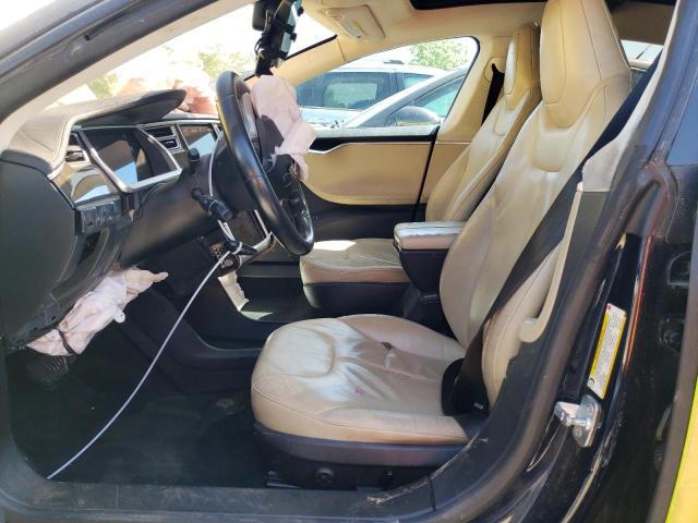 5YJSA1CN7DFP15514 - 2013 TESLA MODEL S İki rəngli foto 7