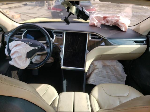 5YJSA1CN7DFP15514 - 2013 TESLA MODEL S İki rəngli foto 8