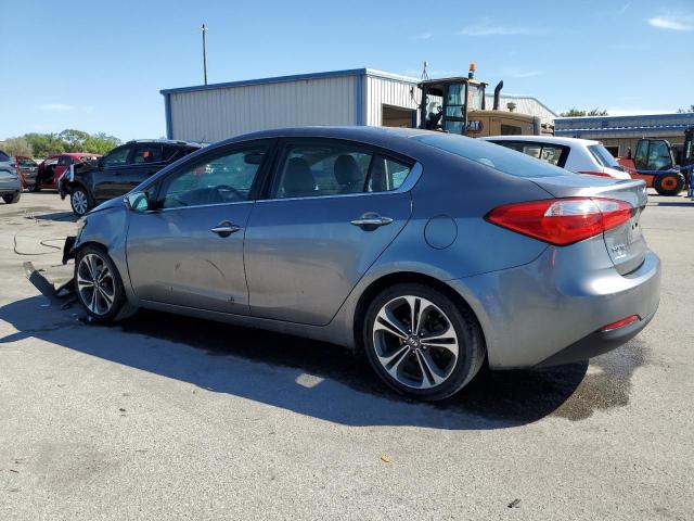 KNAFZ4A84F5282910 - 2015 KIA FORTE EX GRAY photo 2