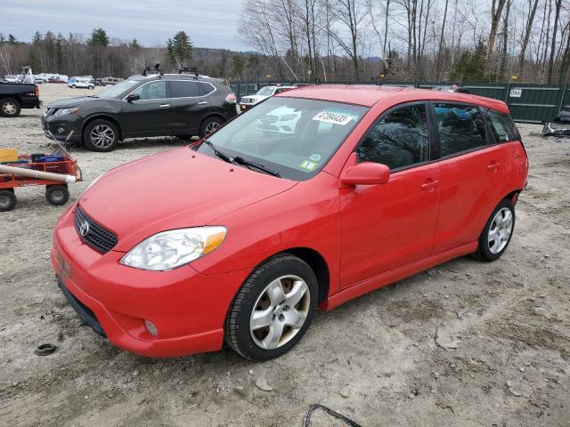 2T1KR32EX6C566027 - 2006 TOYOTA COROLLA MA XR RED photo 1