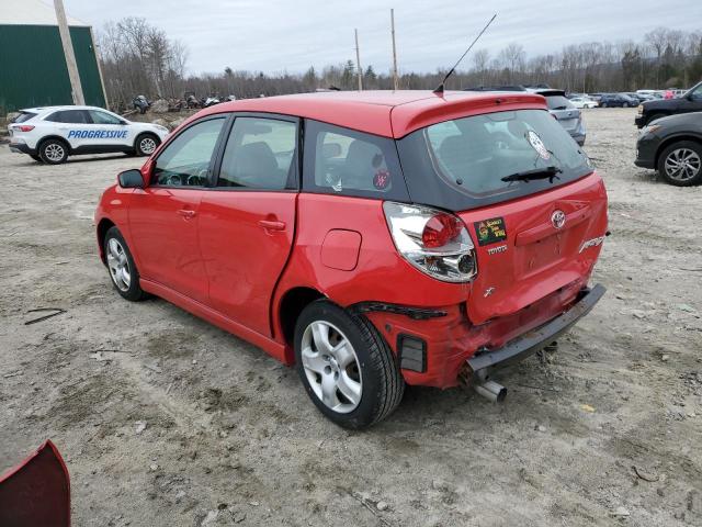 2T1KR32EX6C566027 - 2006 TOYOTA COROLLA MA XR RED photo 2