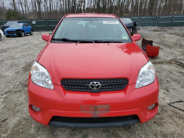 2T1KR32EX6C566027 - 2006 TOYOTA COROLLA MA XR RED photo 5