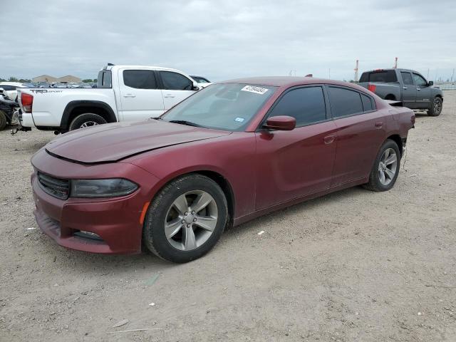 2C3CDXHG5JH169458 - 2018 DODGE CHARGER SXT PLUS RED photo 1