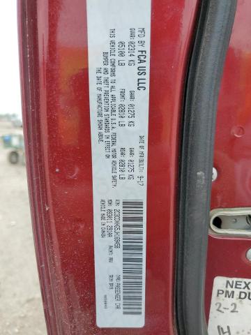 2C3CDXHG5JH169458 - 2018 DODGE CHARGER SXT PLUS RED photo 13