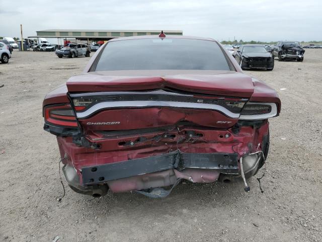 2C3CDXHG5JH169458 - 2018 DODGE CHARGER SXT PLUS RED photo 6