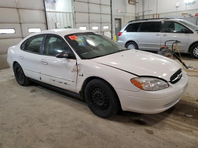 1FAFP5329YG161780 - 2000 FORD TAURUS SE WHITE photo 4