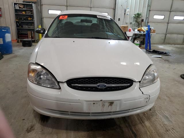 1FAFP5329YG161780 - 2000 FORD TAURUS SE WHITE photo 5