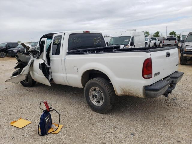 1FTNX20L64EB51750 - 2004 FORD F250 SUPER DUTY WHITE photo 2