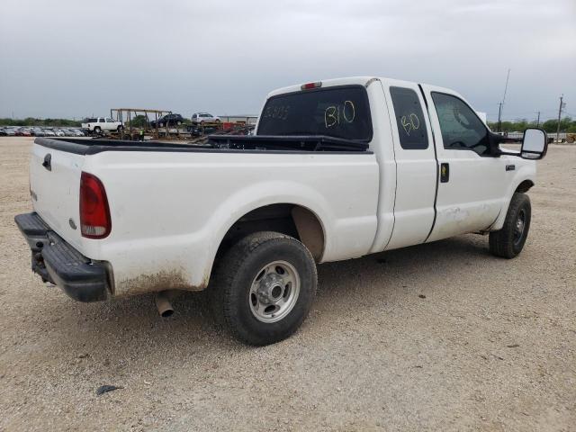 1FTNX20L64EB51750 - 2004 FORD F250 SUPER DUTY WHITE photo 3