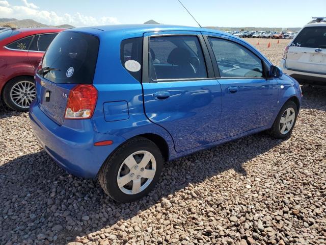 KL1TD66638B026762 - 2008 CHEVROLET AVEO BASE BLUE photo 3