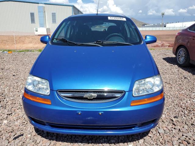 KL1TD66638B026762 - 2008 CHEVROLET AVEO BASE BLUE photo 5