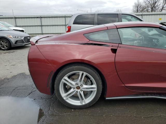1G1YA2D78G5116815 - 2016 CHEVROLET CORVETTE STINGRAY 1LT MAROON photo 10