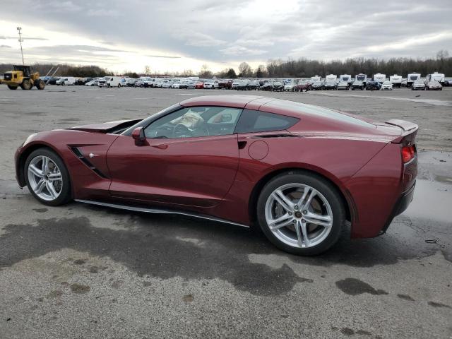 1G1YA2D78G5116815 - 2016 CHEVROLET CORVETTE STINGRAY 1LT MAROON photo 2