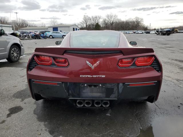 1G1YA2D78G5116815 - 2016 CHEVROLET CORVETTE STINGRAY 1LT MAROON photo 6