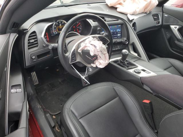 1G1YA2D78G5116815 - 2016 CHEVROLET CORVETTE STINGRAY 1LT MAROON photo 8