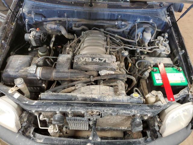 5TBBT44131S150055 - 2001 TOYOTA TUNDRA ACCESS CAB შავი ფოტო 11