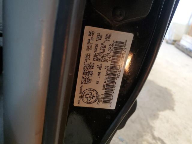 5TBBT44131S150055 - 2001 TOYOTA TUNDRA ACCESS CAB შავი ფოტო 13