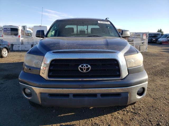 5TBBV54148S516390 - 2008 TOYOTA TUNDRA DOUBLE CAB GRAY photo 5