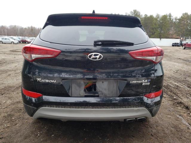 KM8J3CA26JU612075 - 2018 HYUNDAI TUCSON VALUE BLACK photo 6