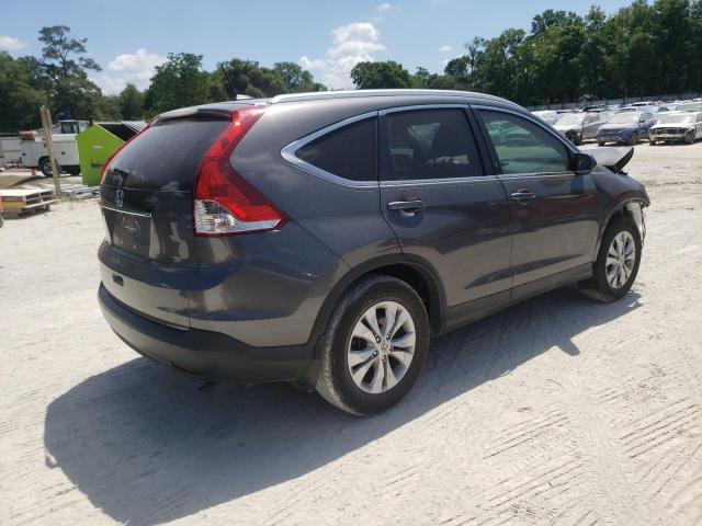 2HKRM3H73EH555131 - 2014 HONDA CR-V EXL GRAY photo 3