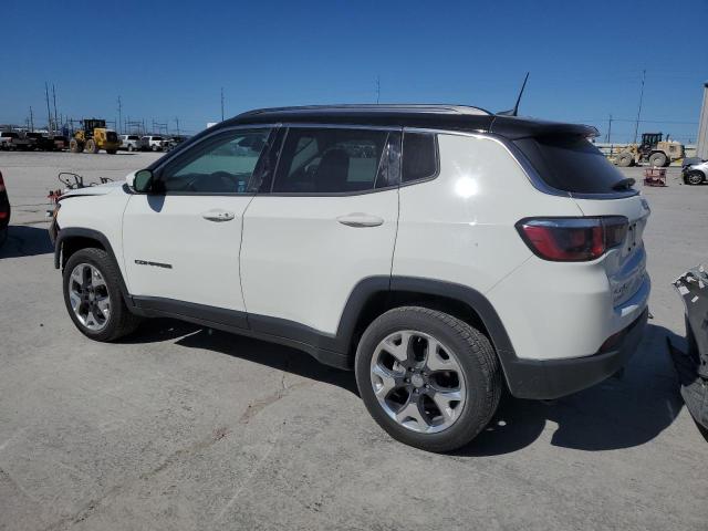 3C4NJDCBXKT672600 - 2019 JEEP COMPASS LIMITED WHITE photo 2