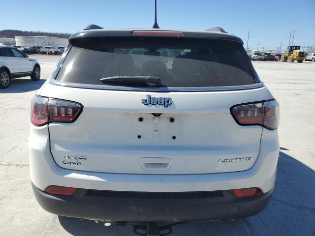 3C4NJDCBXKT672600 - 2019 JEEP COMPASS LIMITED WHITE photo 6
