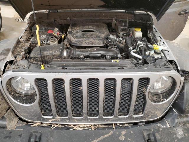 1C4HJXDN8LW184698 - 2020 JEEP WRANGLER U SPORT GRAY photo 12