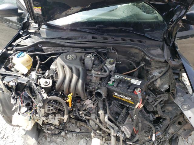 3VW2K7AJ5EM384796 - 2014 VOLKSWAGEN JETTA BASE Qara foto 11