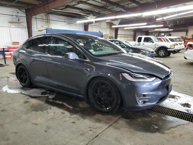 5YJXCBE25MF323527 - 2021 TESLA MODEL X CHARCOAL photo 4