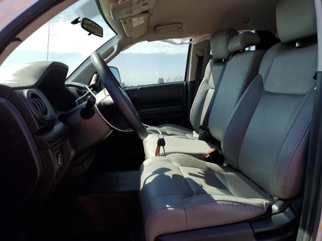 5TFRM5F13HX118037 - 2017 TOYOTA TUNDRA DOUBLE CAB SR/SR5 WHITE photo 7