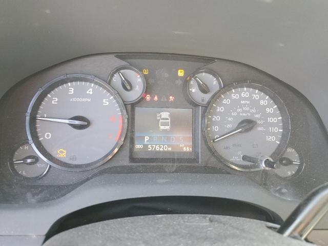 5TFRM5F13HX118037 - 2017 TOYOTA TUNDRA DOUBLE CAB SR/SR5 WHITE photo 9