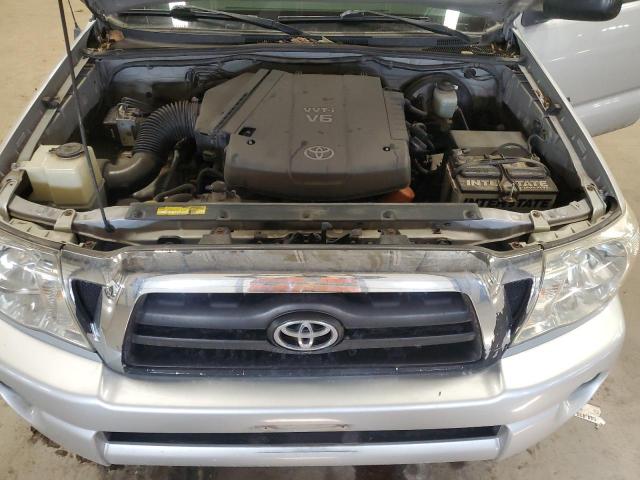 5TETU62N77Z374242 - 2007 TOYOTA TACOMA PRERUNNER ACCESS CAB SILVER photo 11