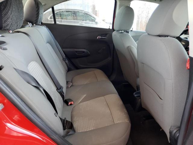 1G1JA5SH7C4222705 - 2012 CHEVROLET SONIC LS წითელი ფოტო 10