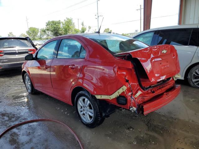 1G1JA5SH7C4222705 - 2012 CHEVROLET SONIC LS წითელი ფოტო 2