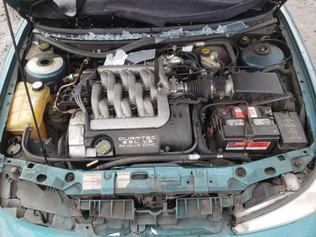 3FAFP66L8WM140464 - 1998 FORD CONTOUR LX GREEN photo 11