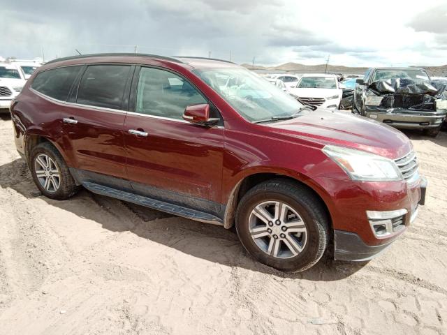 1GNKRGKD0HJ227516 - 2017 CHEVROLET TRAVERSE LT BURGUNDY photo 4