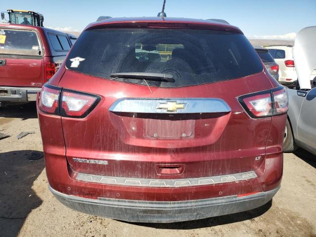 1GNKRGKD0HJ227516 - 2017 CHEVROLET TRAVERSE LT BURGUNDY photo 6