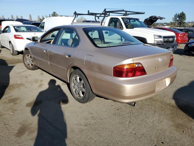 19UUA5660YA015225 - 2000 ACURA 3.2TL GOLD photo 2