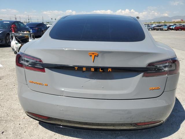 5YJSA1E25JF271662 - 2018 TESLA MODEL S ნაცრისფერი ფოტო 6
